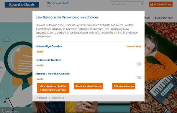 Vorschau von www.sparda-hessen.de, Sparda-Bank Hessen eG