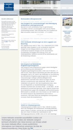 Vorschau der mobilen Webseite www.simoneit-skodda.de, Rechtsanwälte Dr. Simoeit & Skodda