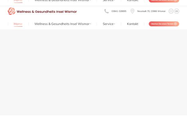 Vorschau von www.wellness-insel-wismar.de, Wellness Insel Wismar