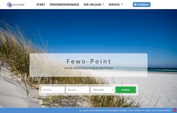 Vorschau von www.fewo-point.de, Fewo-Point Denise Sperr