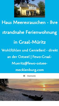 Vorschau der mobilen Webseite www.fewo-ostsee-mecklenburg.com, Ferienwohnung Rainer Batzing