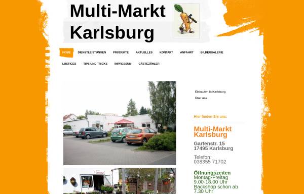 Vorschau von www.multi-markt-karlsburg.de, Multi-Markt