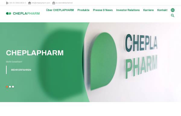 Cheplapharm Arzneimittel GmbH