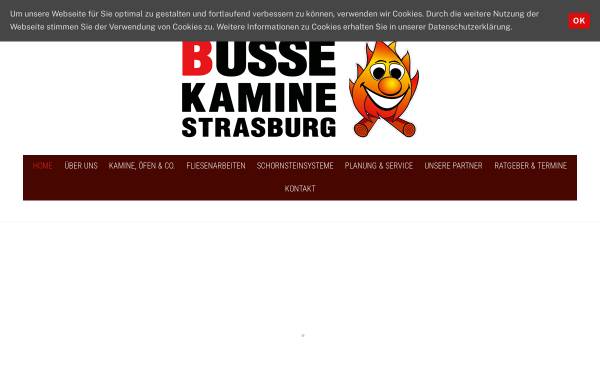 Vorschau von busse-kamine.de, Busse Kamine