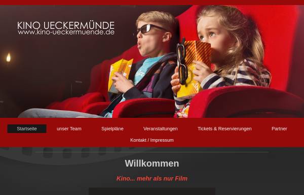 Vorschau von www.kino-ueckermuende.de, Film & Kino Ueckermünde GbR