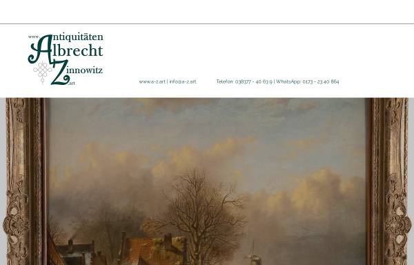 Vorschau von www.antiquitaeten-albrecht.de, Kunst- und Antiquitätenhandel Albrecht