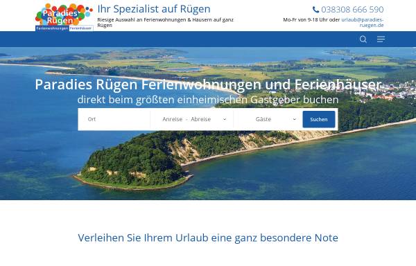 Paradies Rügen Urlaubs- GmbH & Co. KG