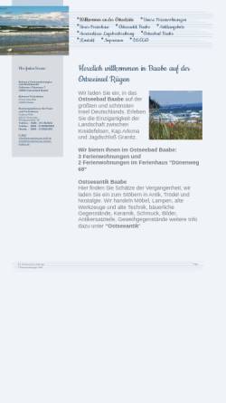 Vorschau der mobilen Webseite www.ferienwohnung-treff.de, Ferienwohnungen Treff