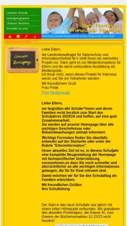 Vorschau der mobilen Webseite montessori-grundschule-stralsund.de, Maria Montessori Grundschule
