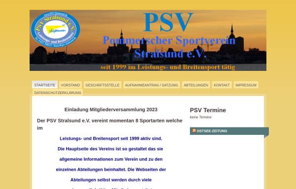 Pommerscher Sportverein Stralsund e. V.