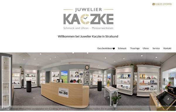 Vorschau von www.juwelier-kaczke.de, Juwelier Kaczke