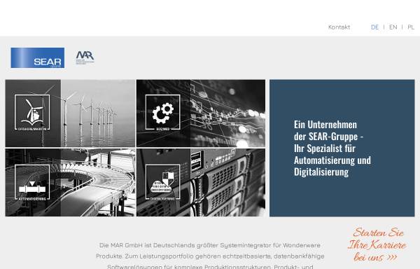 Vorschau von www.mar-hro.de, Marine- und Automatisierungstechnik Rostock GmbH