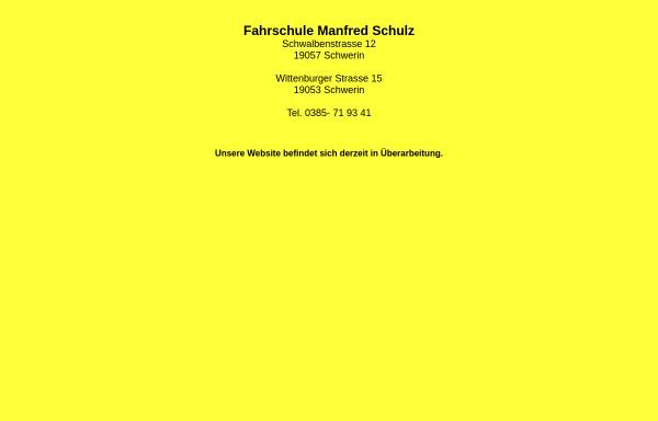 Fahrschule Manfred Schulz