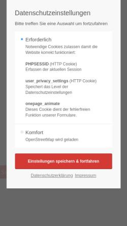 Vorschau der mobilen Webseite adjuris-mv.de, Adjuris Rechtsanwälte & Steuerberater