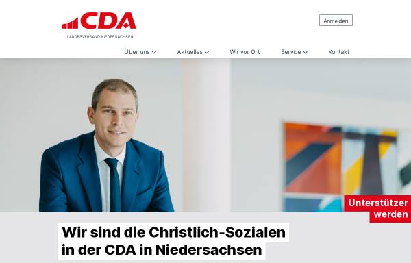 Vorschau von www.cda-nds.de, Christlich-Demokratische Arbeitnehmerschaft Niedersachsen