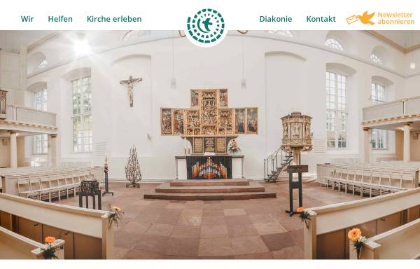 Internetportal des evangelisch-lutherischen Kirchenkreises Aurich