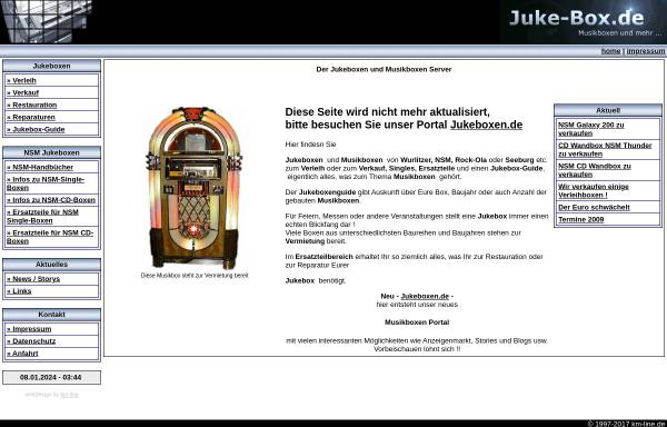 Vorschau von www.juke-box.de, Juke-Box.de
