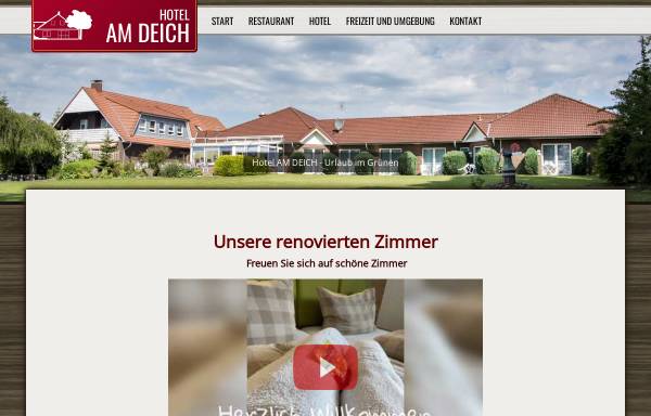 Vorschau von www.hotel-apen.de, Hotel-Restaurant Am Deich