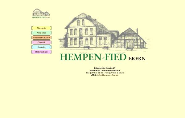 Vorschau von www.hempen-fied.de, Hempen-Fied