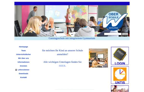 Vorschau von www.oberschule-wiefelstede.de, Oberschule Wiefelstede