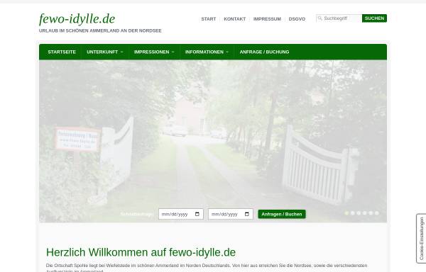 Vorschau von www.fewo-idylle.de, Fewo-Idylle
