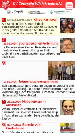 SV Eintracht Wiefelstede e.V.