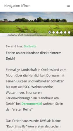 Landhaus am Deich, Dornumersiel - Angie Certain-Plavenieks & Helge Plavenieks