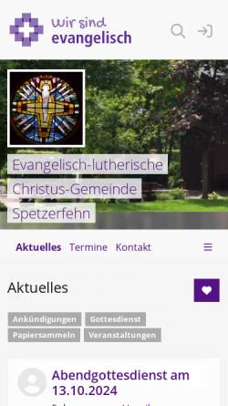 Ev. luth. Christus Kirchengemeinde Spetzerfehn