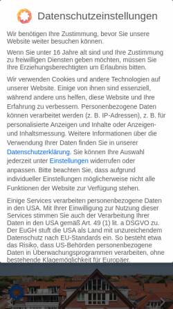 Vorschau der mobilen Webseite www.ostfriesland-total.de, Haus de Diekster - Inh. Stefan und Gaby Danzer GbR