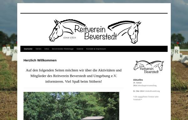 Vorschau von www.reitverein-beverstedt.de, Reitverein Beverstedt e.V.