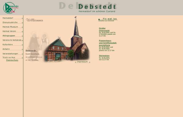 Ortschaft Debstedt