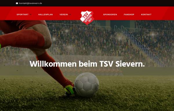 Vorschau von www.tsvsievern.de, TSV Sievern