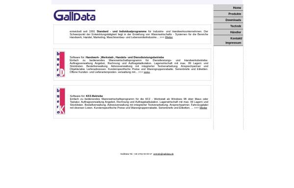 GallData, Markus Gall