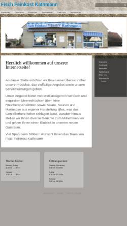 Vorschau der mobilen Webseite www.fisch-kathmann-langen.de, Fisch Feinkost Kathmann