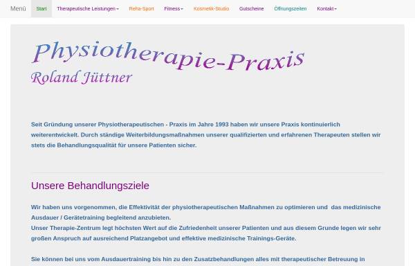Vorschau von kg-juettner.de, Physiotherapie Roland Jüttner / Kosmetik - Fußpflege Andrea Jüttner-Büsenga