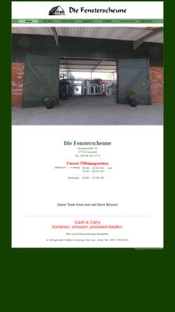 Vorschau der mobilen Webseite www.diefensterscheune.de, Die Fensterscheune, Stephan Rathke