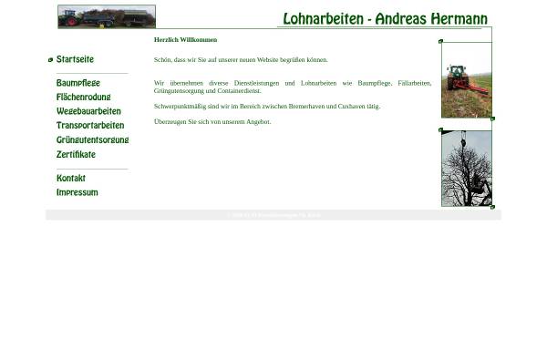 Vorschau von www.lohnarbeiten-hermann.de, Lohnarbeiten, Andreas Hermann