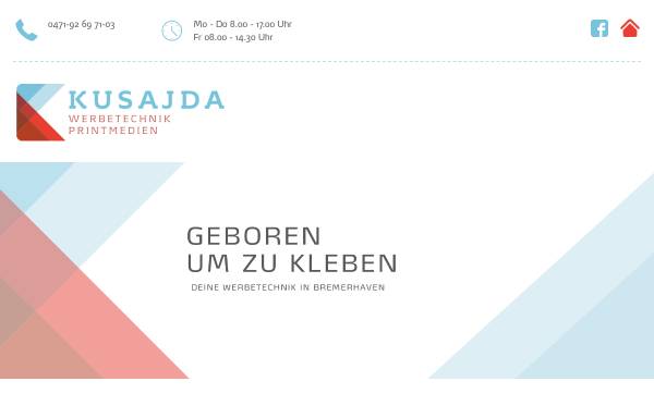 Vorschau von www.kusajda.de, Kusajda Werbetechnik