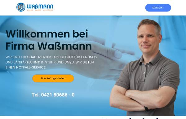 Vorschau von www.wassmann-brinkum.de, Waßmann GmbH