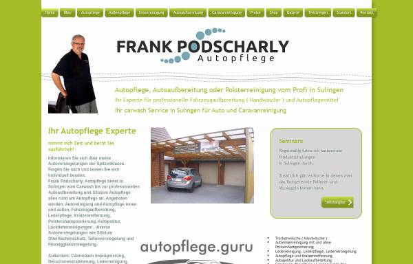 Frank Podscharly Autopflege