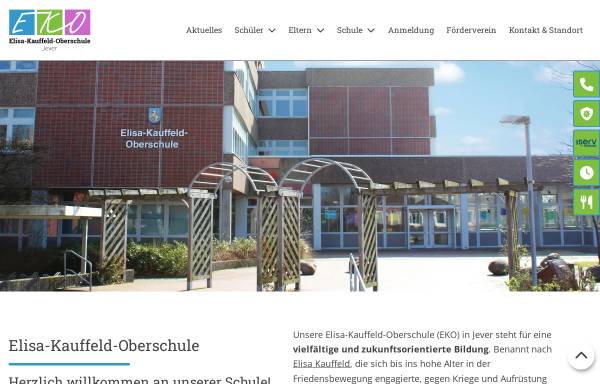 Vorschau von www.eko-jever.de, Elisa-Kauffeld-Oberschule EKO