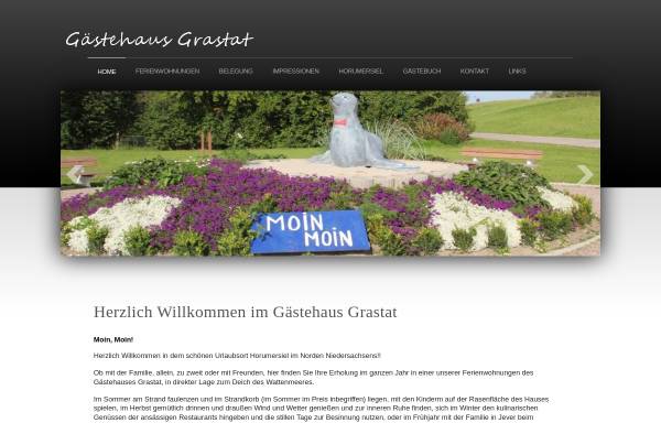Vorschau von www.xn--gstehaus-grastat-vnb.de, Gästehaus Grastat
