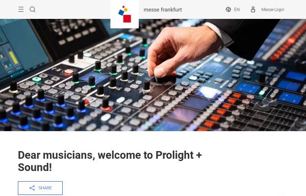 Musikmesse ProLight+Sound