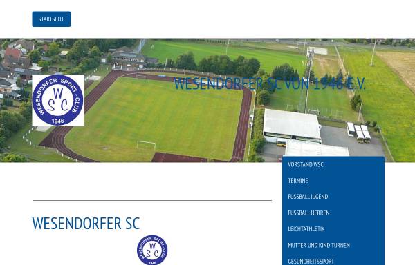 Vorschau von wesendorfersc.jimdo.com, Wesendorfer Sport Club e.V. von 1946