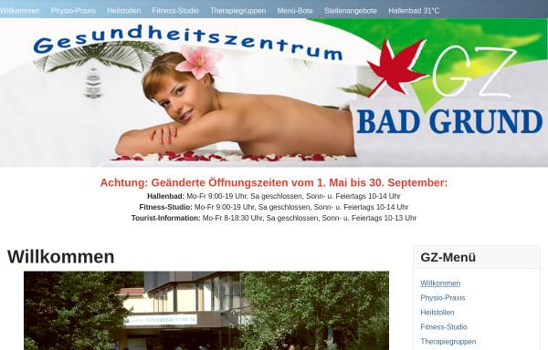 Vorschau von www.gesundheitszentrum-bad-grund.de, Gesundheitszentrum Bad Grund