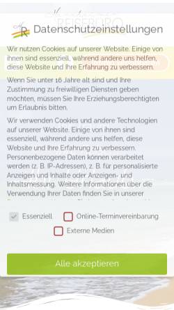 Vorschau der mobilen Webseite www.herxheimer-reisebuero.de, Herxheimer Reisebüro