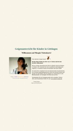 Vorschau der mobilen Webseite geigenunterricht-goettingen.de, Margit Wagner