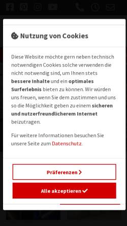 Vorschau der mobilen Webseite www.gilb.de, Möbel Gilb