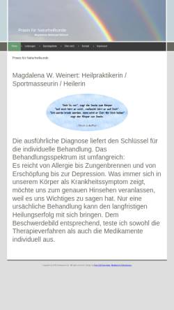 Vorschau der mobilen Webseite www.heidepraxis.de, Praxis für Naturheilkunde und ganzheitliche Physiotherapie