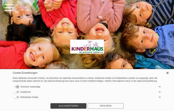 Vorschau von www.montessori-lernwelt.de, Kinderhaus - Montessori Lernwelt e.V.